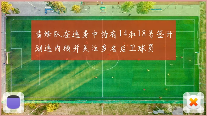 黄蜂队在选秀中持有14和18号签计划选内线并关注多名后卫球员